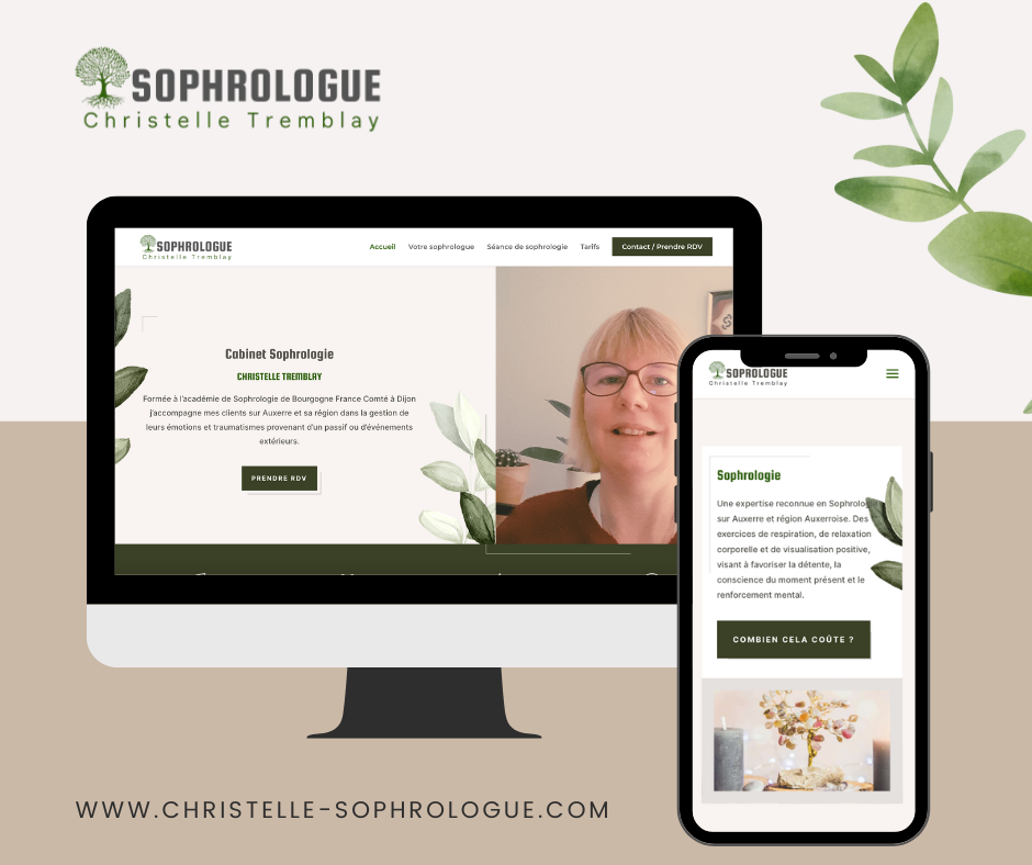 creation site internet sophrologue